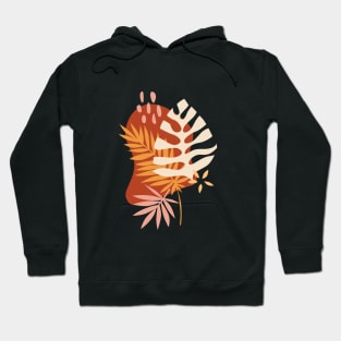 Tropical Leaves - Boho Hoodie